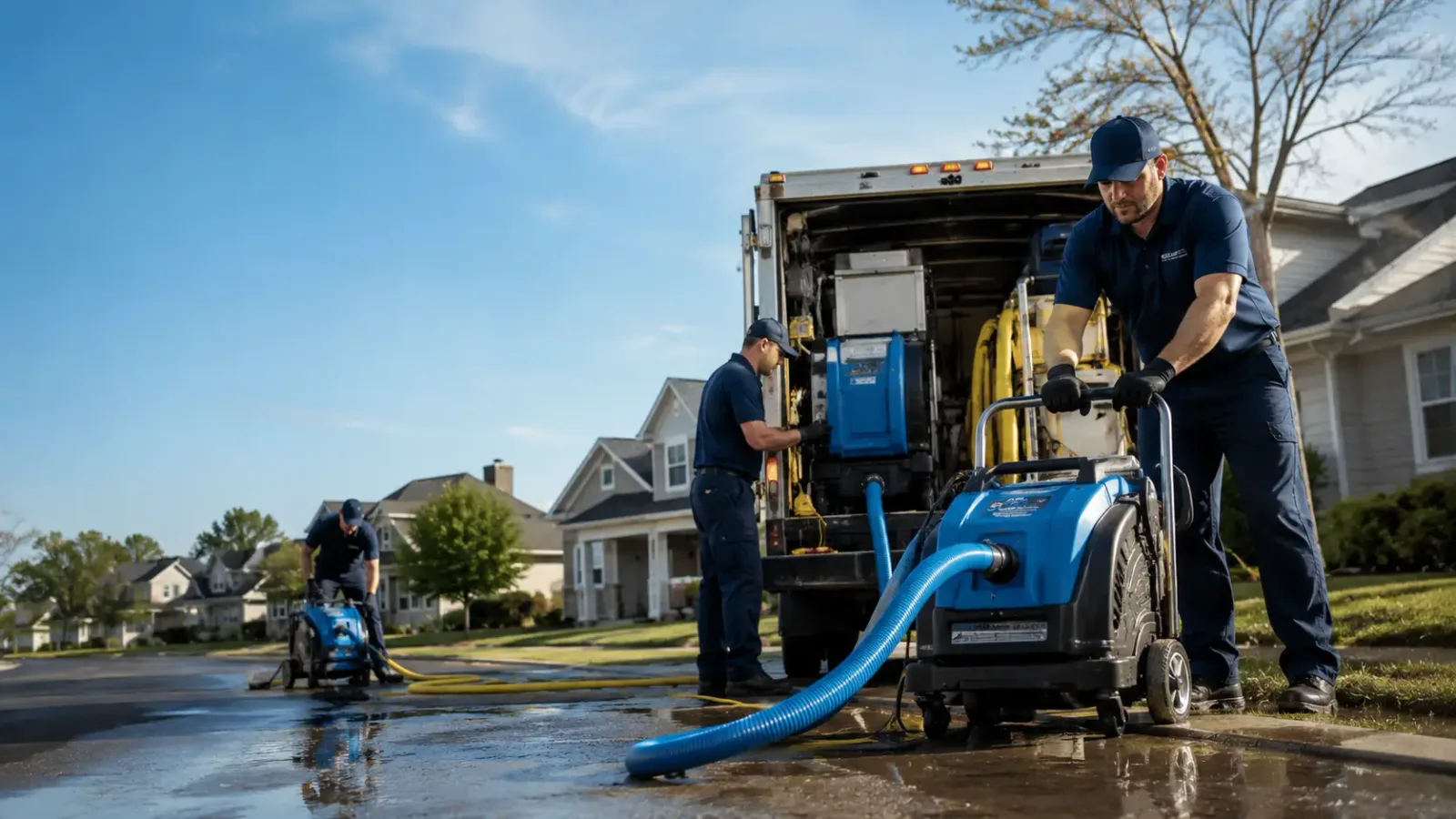 Flood Damage Cleanup in Clarklake, MI